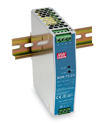 中間の井戸75W DINの柵の電源NDR-75 NDR-120 NDR-240