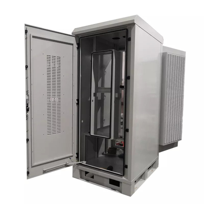 42U IP55 IP65の冷却を用いる屋外の電気耐候性があるデータ キャビネット