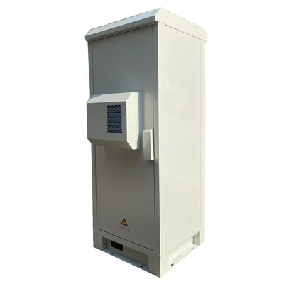 2.1Mの二重壁の屋外の電気通信のキャビネット42UネットワークのキャビネットDC48V