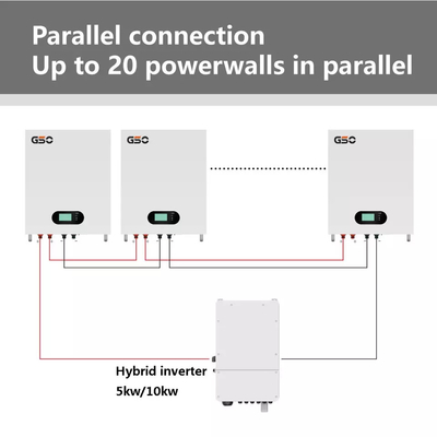 48v 100ah Lifepo4の電気通信のリチウム イオン電池2.5kwh 5kwh 10kwh