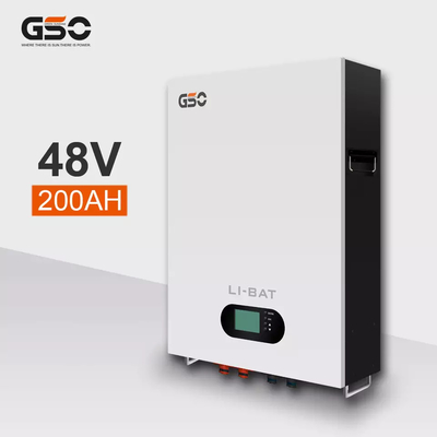 家の貯蔵の適用のためのBMSの深い周期48V 200ahの壁に取り付けられたリチウム イオン電池