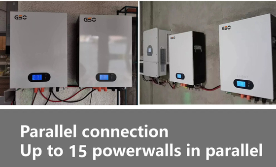 GSOの電気通信はPowerwall電池のパックLiFePO4 48V 100Ah 200Ahに動力を与える