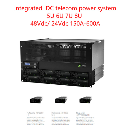 48vdc 24vdcの電気通信のパワー系統はDCシステム150A-600Aを統合した