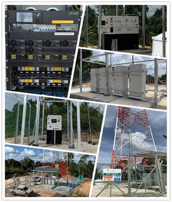 16KW 24KW テレコムハイブリッドシステム MPPT と太陽光モジュール Eltek ブランド 241119.650 241115650