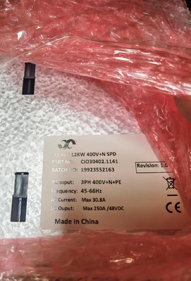 エルテック 48V 12KW 統合DC通信電源システム 2U フラットパック2 250A DCシステム CIO30402.XXXX