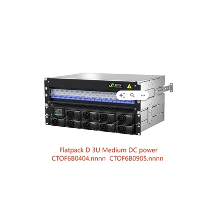 ELTEK Flatpack D 3U 48Vdc 15KW 柔軟なDC電源ソリューションのための中等DC電源配給 CTOF6B0404.Nnnn