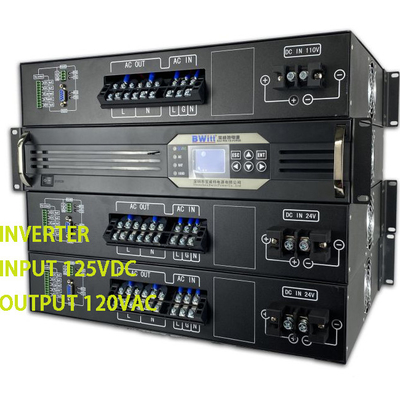 純正弦波 DCからACインバーター DC125vから120v 1kva800w