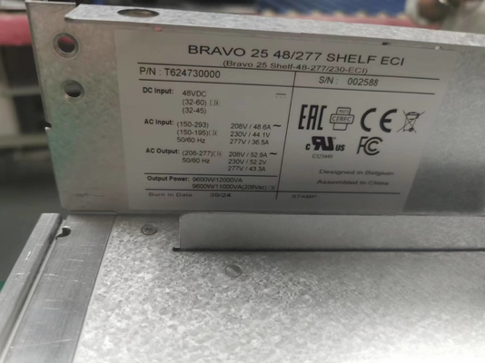 CE+T パワーシェルフ ECI ブラボ 25 シェルフ 48-277/230 -ECI P/N: T624730000