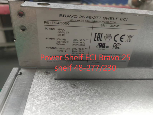 CE+T パワーシェルフ ECI ブラボ 25 シェルフ 48-277/230 -ECI P/N: T624730000