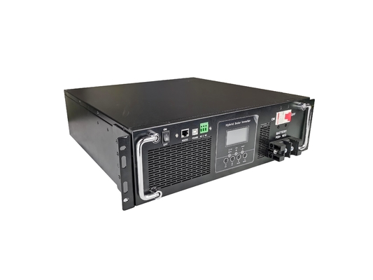 ラックマウントハイブリッド 5kw 8kw 10kw 太陽光発電貯蔵システム 240v ACインバーター 太陽光発電インバーター