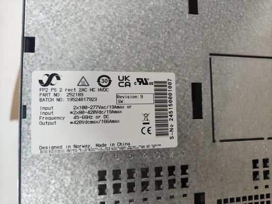 エルテック パワーラック 252189 FP2 PS 2 直 2AC HC HVDC パワーシェルフ