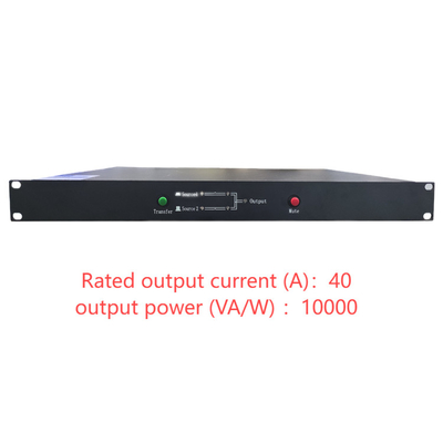 220V 双スイッチ STS 単相リレー 静的転送スイッチ STS40S STS40D 40A の電流範囲