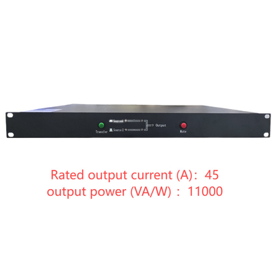 220V 双スイッチ STS 単相リレー 静的転送スイッチ STS45S STS45D 45A の電流範囲