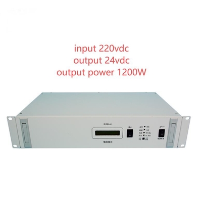 RCT2000Dシリーズ 単離 DC DC変換器 19"ラックマウント 入力 220vdc 出力 24vdc 1200W D50-11-14