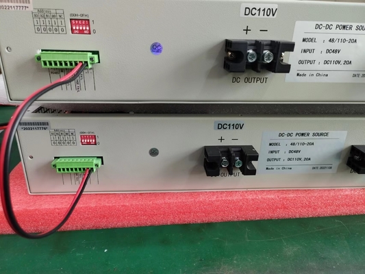 OEMカスタマイズ 19インチ DC DC変換機 RCT2000Dシリーズ 入力 110vdc 出力 110vdc 2200W D20-10-10
