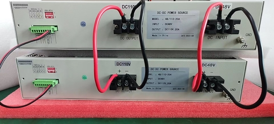 OEM ODM DC DCコンバーター 19インチラックマウント RCT2000Dシリーズ 入力 110vdc出力 24vdc 720W D30-10-14