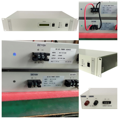 OEM ODM DC DC変換器 19インチラックマウント RCT2000Dシリーズ 入力24vdc出力24vdc 1200W D50-14-14