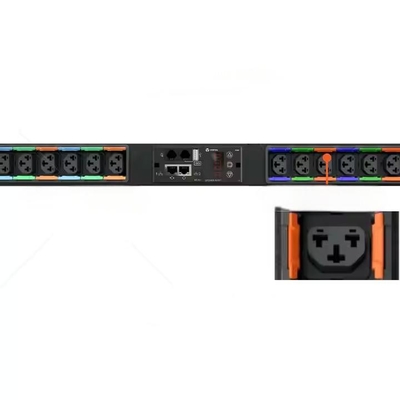 Vertiv Geist GU2 インテリジェントスイッチ PDU 32A/10A/16A/20A C13/C19 ラック電源 リモートコントロール付き データセンター機器用過負荷保護