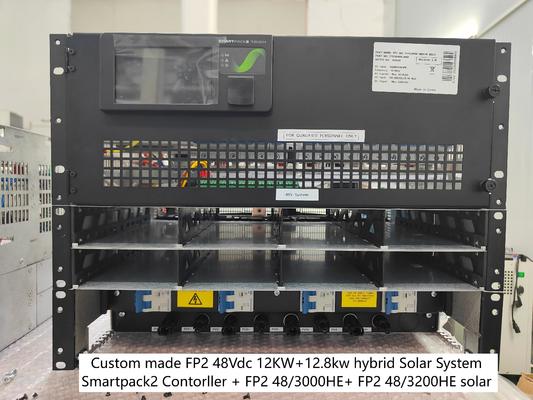 Eltek Flatpack2 Telecom Power System FP2 48V 12+12.8KW Hybrid Power System 12KW DC capacity 12.8KW solar  capacity