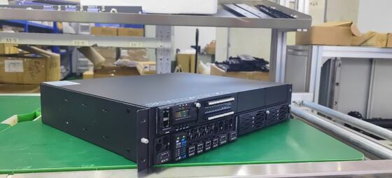 19インチ 2U 48VDC 230VAC 6KVA / 600W ラックマウント型モジュール式オンラインUPS テレコム整流器 インバーターチャージャー 2 in 1 テレコムサイト用