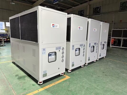 382.3KW 空気冷却スクリューチラー - 3N-380V-50HZ産業冷却システム