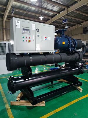 高出力水冷式スクリューチラー 1287.8KW - MK-620WD 産業用冷凍機