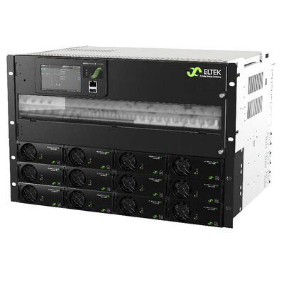 ELTEK FP2 48V 24KW リキティファーのフラットパック2 48/2000 SHE 5U-7U 統合電信電源システム (CTO20405.nnn)