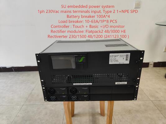 Eltek Rectiveverter 5U 組み込み電源システム |通信データセンター向けの統合 AC および DC 電源