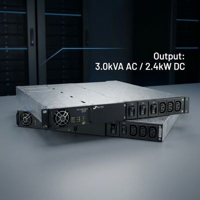 Eltek CTOR0201.001 レクチバータ システム |1U 3kVA AC 電源ソリューション 高さ 1U スマート コンパクト クリティカル AC ソリューション