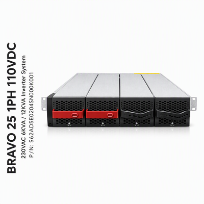 産業用 110Vdc～277Vac モジュラーインバーター 6KVAシステム 純弦波出力