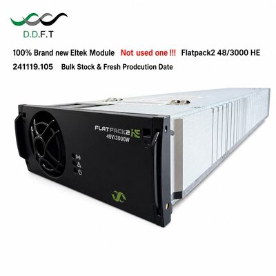 エルテック フラットパック2 48/3000HE 3000W 48V 高効率の電気通信用ホットスワップ可能直すモジュール