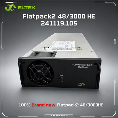 100% オリジナルの真新しい Eltek 48Vdc 3000W モジュール Flatpack2 48/3000HE (P/N: 241119.105) リビジョン 7