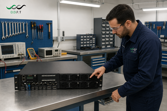 高信頼性 6KVA モジュラー インバーター システム - 通信用 48Vdc ～ 220Vac 純粋な正弦波