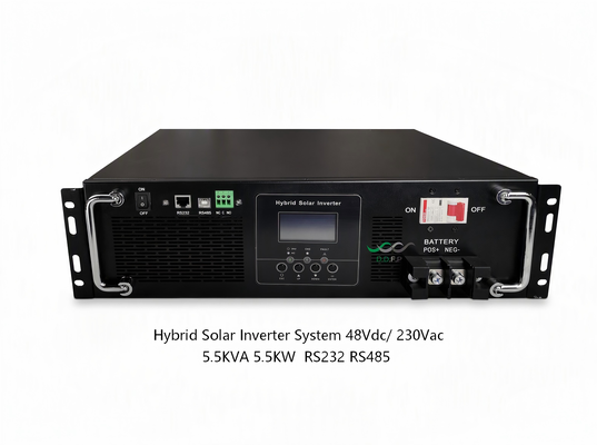 5.5KW 48V ハイブリッド太陽光発電インバーターシステム（純粋正弦波対応、家庭用バックアップ電源用）