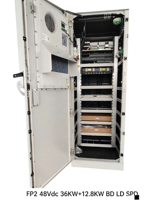 タイプ 4 エンクロージャおよび Flatpack2 モジュールを備えた 48Vdc 36+12.8KW ソーラーハイブリッド電源キャビネット