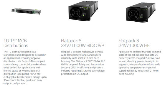 48V 5.4kw Eltek Flatpack S 1U 241122.125のCTOS0301.1319電気通信OLT装置