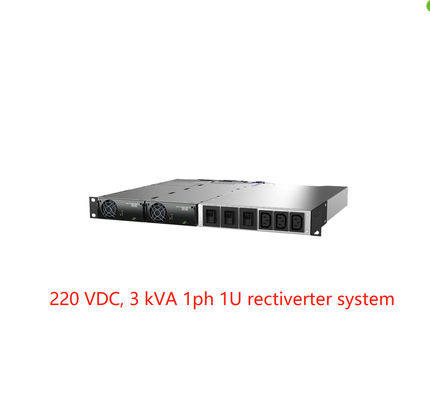 3kVA 1phase 220VDCの電気通信のパワー系統Rectiverterは独立を統合した（部品番号:CTOR0201.003）