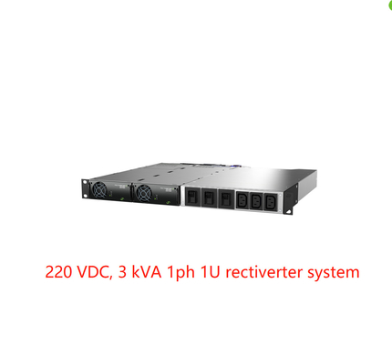 3kVA 1phase 220VDCの電気通信のパワー系統Rectiverterは独立を統合した（部品番号:CTOR0201.003）