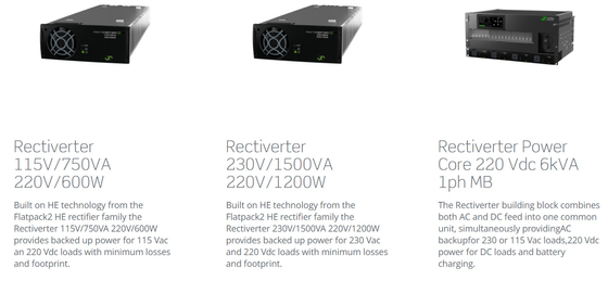 3kVA 1phase 220VDCの電気通信のパワー系統Rectiverterは独立を統合した（部品番号:CTOR0201.003）