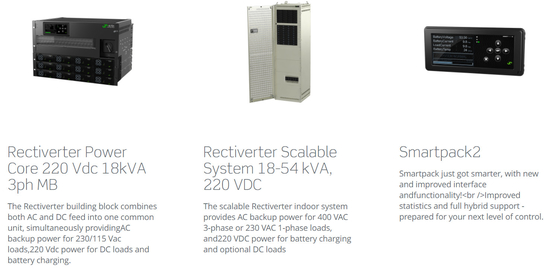 3kVA 1phase 220VDCの電気通信のパワー系統Rectiverterは独立を統合した（部品番号:CTOR0201.003）