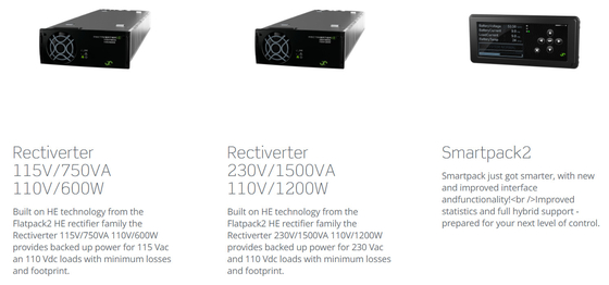 Eltek Rectiverter力の中心の電気通信のパワー系統110Vdc 6kVA 1ph MB