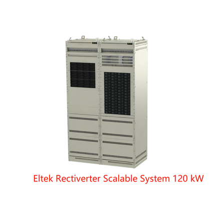Rectiverter Eltekの電気通信のパワー系統拡張可能な120kW 230/400VAC 3段階の大きいシステム