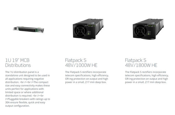 Eltek 9KW フラットパックS 電源システム フラットパックS 2U 48/1800HE モジュール フラットパックS 48/1000HE 150A CTOS0502.Nnnn