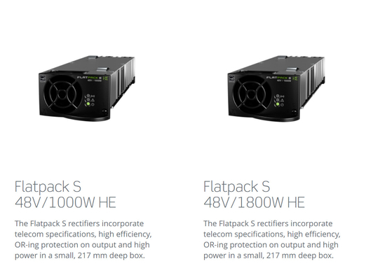 Flatpack Power System エルテックFP2 リクティファイター 24/1000 HE 48/1000 HE FPS 48/1800 HE