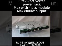 Eltek Rectiverter 1つのU 8kVA力の棚rv ps 4p （4つのモジュールのための19