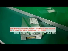 エルテックテレコムコンパックコントローラ242100.400 12V,24V,30V,48V&60Vシステム242100のモニタリングユニット400